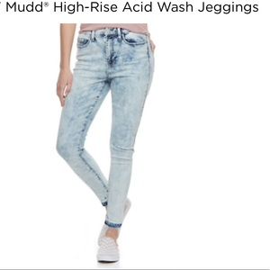 NWT Mudd High Rise Jean Leggings